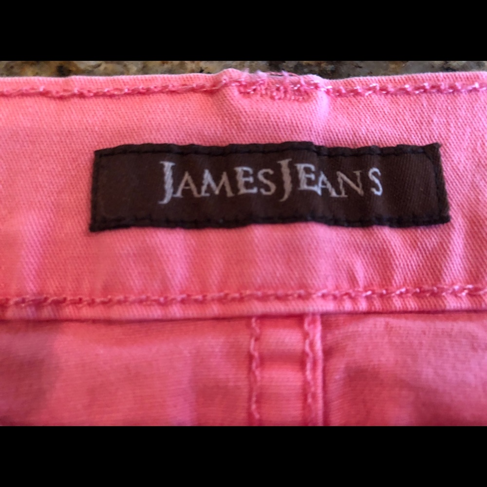 Pink James Jeans Shorts